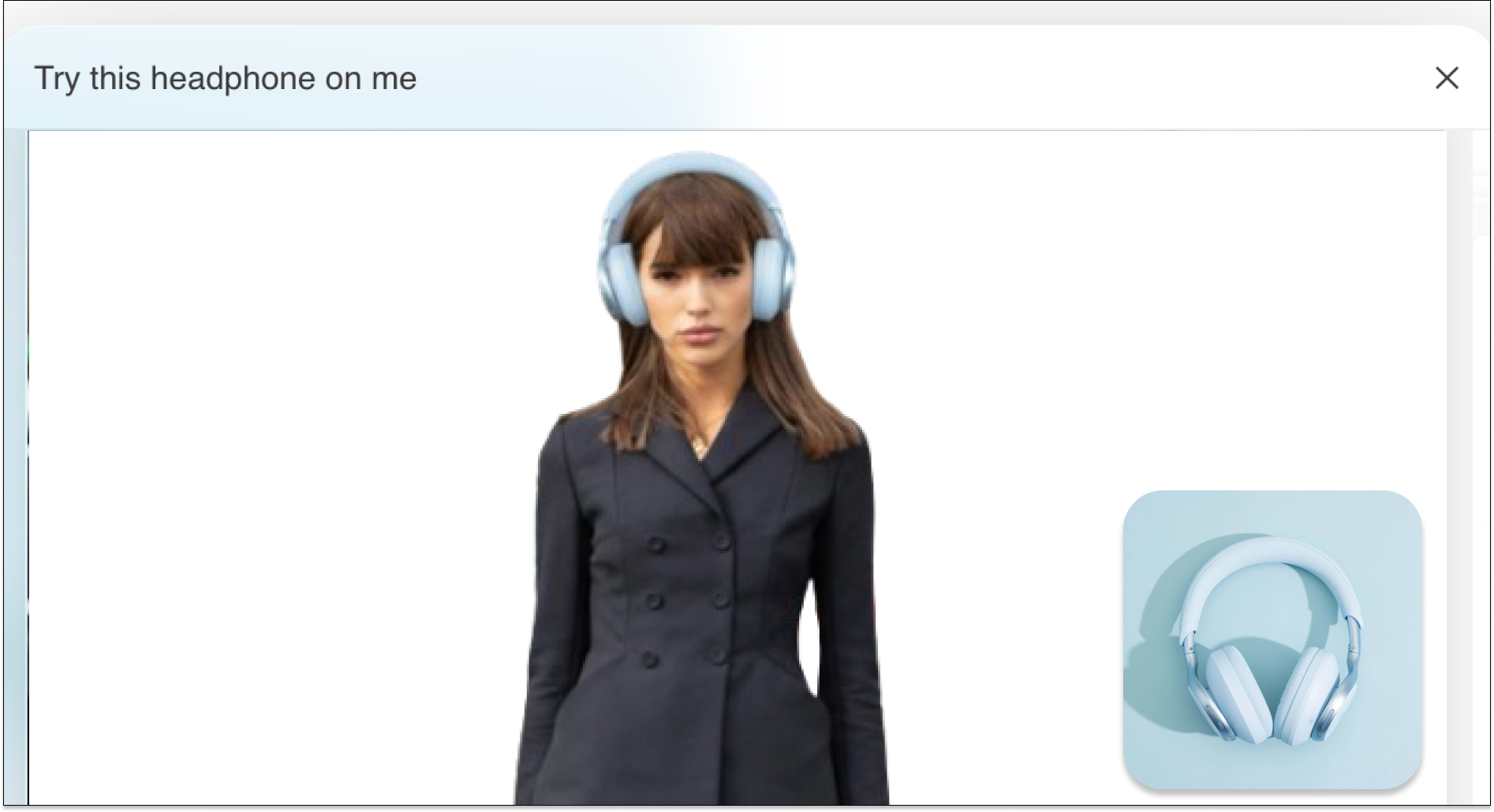 Visual AI and product customization interface